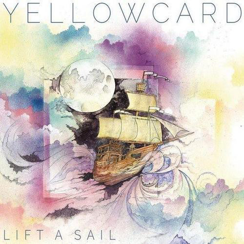 Yellowcard / Lift A Sail - LP WHITE WITH SWIRL