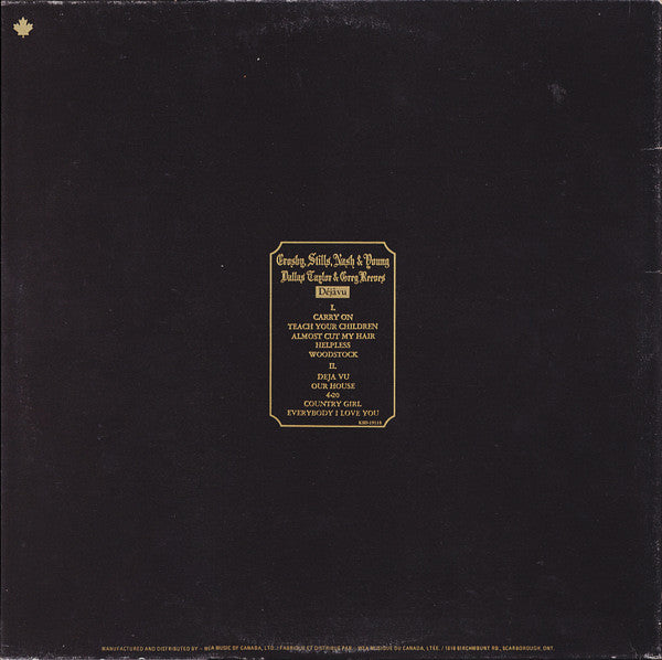 Crosby, Stills, Nash & Young + Dallas Taylor & Greg Reeves / Déjà Vu - LP (Used)