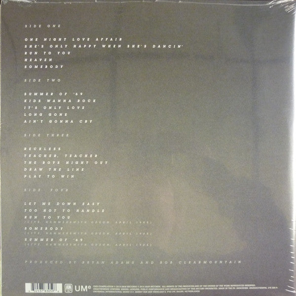 Bryan Adams / Reckless - 2LP