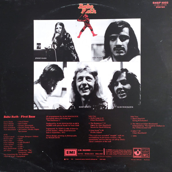 Babe Ruth / First Base - LP USED uk pressing