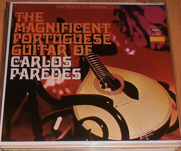 Carlos Paredes / The Magnificent Portuguese Guitar Of Carlos Paredes - LP (used)