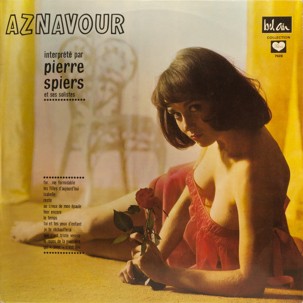 Pierre Spiers Et Ses Solistes / Viens Plus Près (Aznavour Interprété Par Pierre Spiers Et Ses Solistes) - LP (used)
