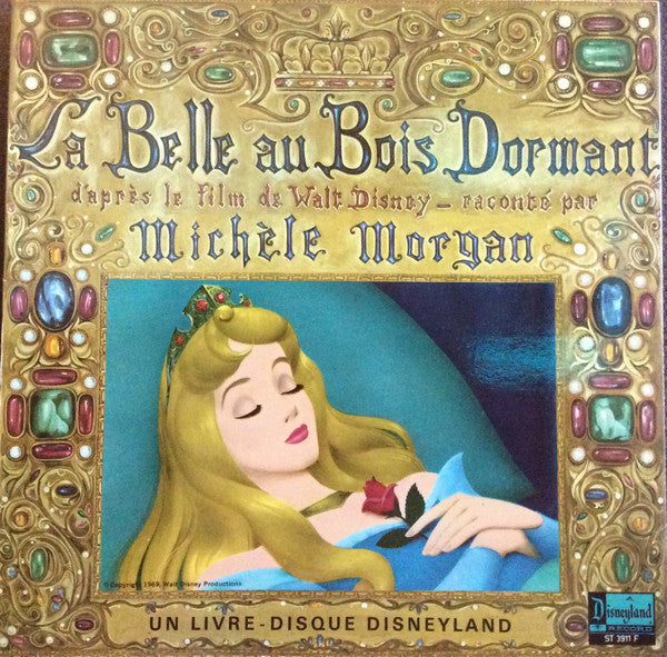 Walt Disney / La Belle Au Bois Dormant (Raconté Par Michèle Morgan) - LP d'occasion