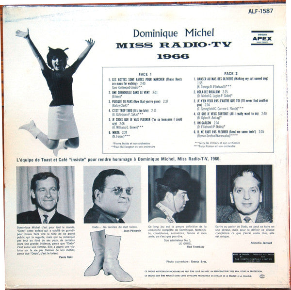 Dominique Michel / Moi, J'aime Dominique - LP USED