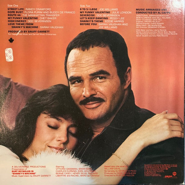 Various / The Soundtrack Music From Burt Reynolds Sharky's Machine - LP USED