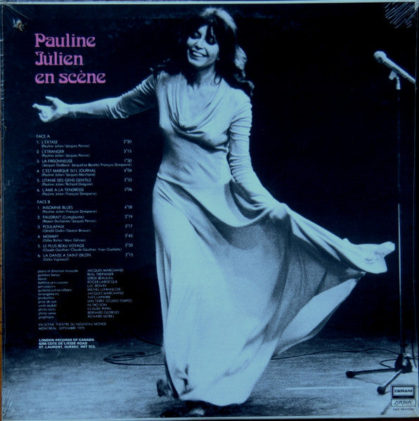 Pauline Julien / En Scène - LP Used