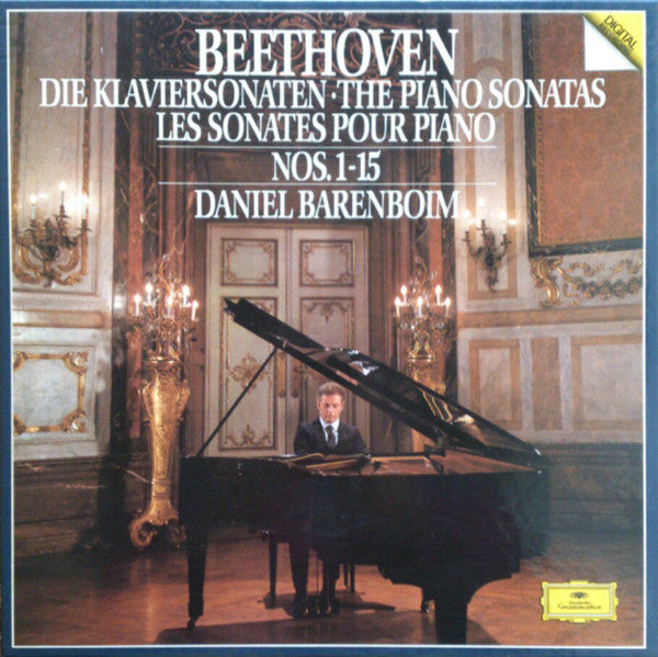 Daniel Barenboim – Beethoven, Die Klaviersonaten, The Piano Sonatas Nos.1 - 15 - 6LP Used