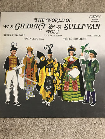 Gilbert & Sullivan / The World Of W.S. Gilbert & A.Sullivan Vol.1 - LP (used)
