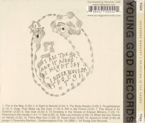 Devendra Banhart / Rejoicing in the Hands - CD (Used)
