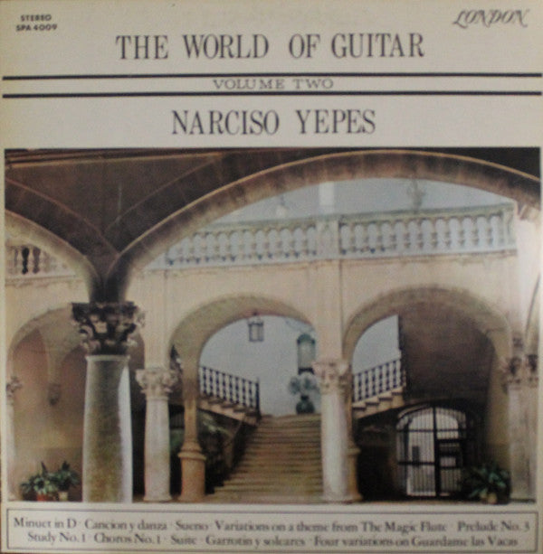 Narciso Yepes –/The World Of The Guitar: Volume Two - LP (used)