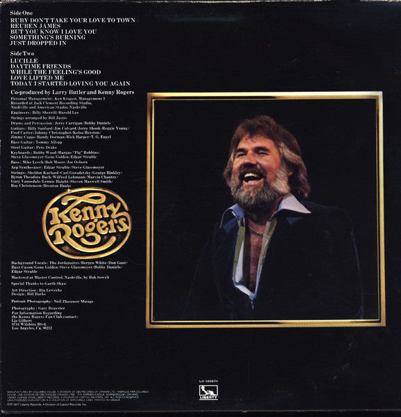 Kenny Rogers / Ten Years Of Gold - LP USED