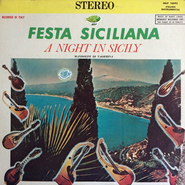 Mandolini di Taormina, Tino Comini / Festa Siciliana (A Night In Sicily) - LP (used)