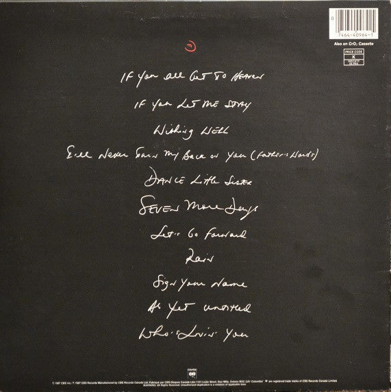 Terence Trent D'Arby / Introducing The Hardline According To Terence Trent D'Arby - LP USED
