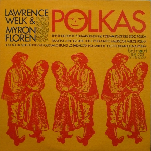 Lawrence Welk & Myron Floren / Polkas - LP Used