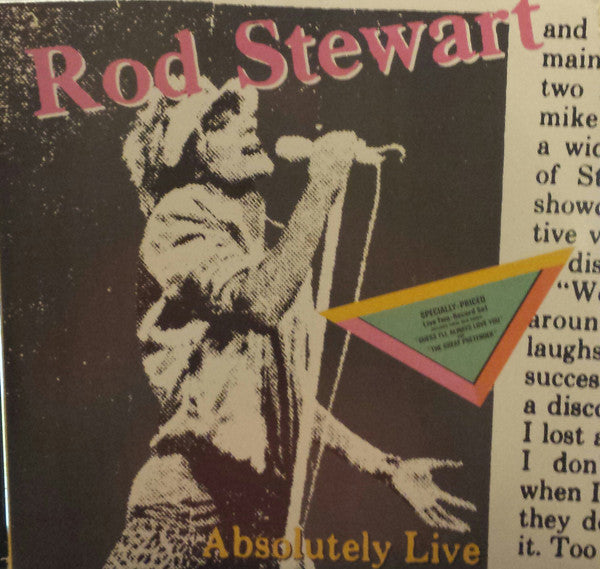 Rod Stewart / Absolutely Live - 2LP Occasion