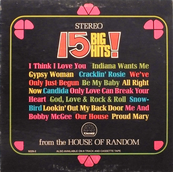 The House Of Random / 15 Big Hits! - LP Occasion
