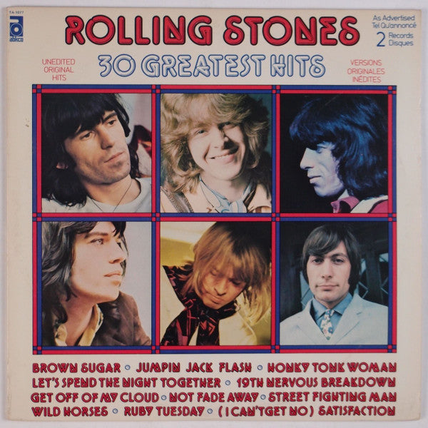 The Rolling Stones / 30 Greatest Hits - 2LP Occasion