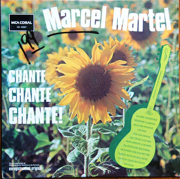 Marcel Martel / Chante, Chante, Chante - LP Used