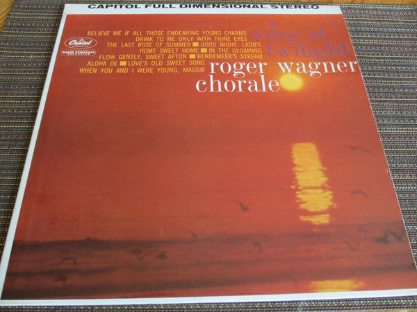The Roger Wagner Chorale / A Song At Twilight - LP (used)