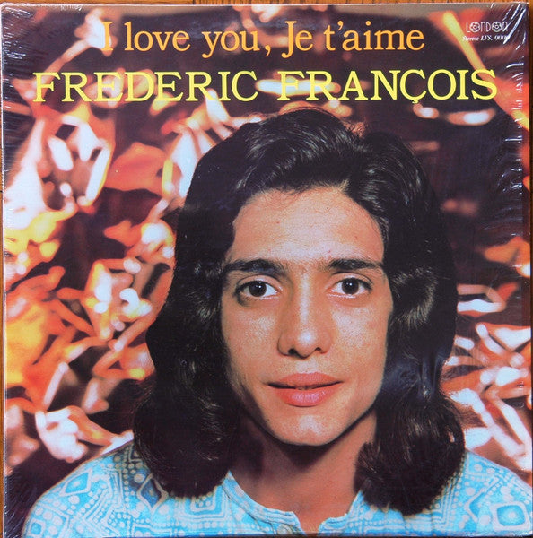 Frédéric François / I Love You, Je T'Aime - LP Occasion