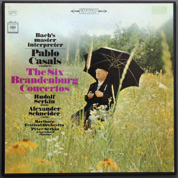 Pablo Casals / Bach / The Six Brandenburg Concertos - 3LP
