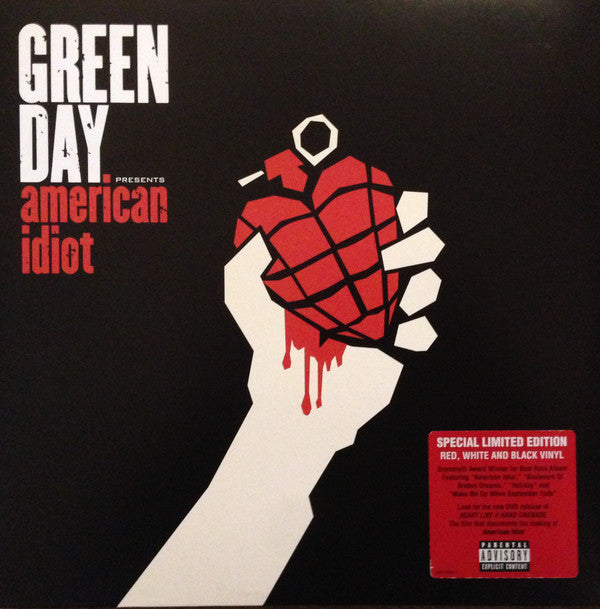 Green Day / American Idiot - 2LP red/black + white/black