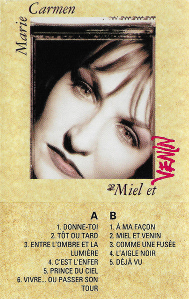 Marie Carmen / Miel Et Venin - K7 (Used)