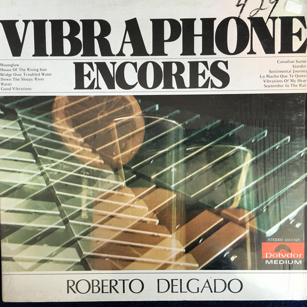 Roberto Delgado / Vibraphone Encores - LP (used)