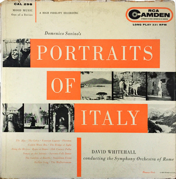 Domenico Savino / Hi-Fi Portraits Of Italy - LP Used