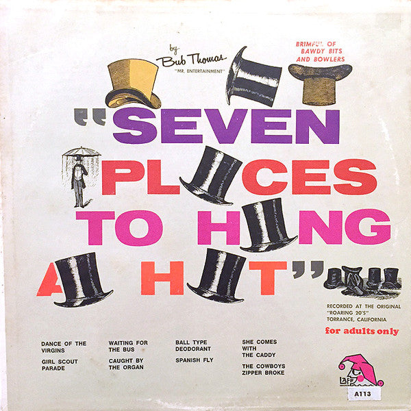 Bub Thomas / Seven Places To Hang A Hat - LP (used)