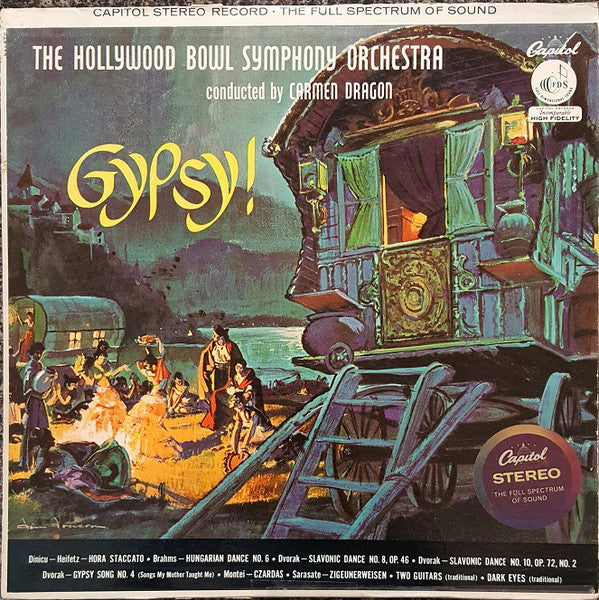 The Hollywood Bowl Symphony Orchestra Conducted By Carmen Dragon / Gypsy! - LP (Used)