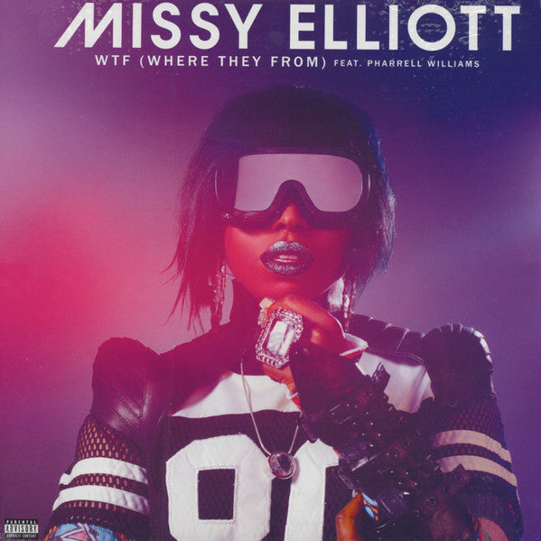 Missy Elliott Feat. Pharrell Williams / WTF (Where They From) - LP 12"