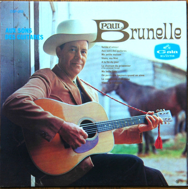 Paul Brunelle / Aux Sons Des Guitares - LP Used