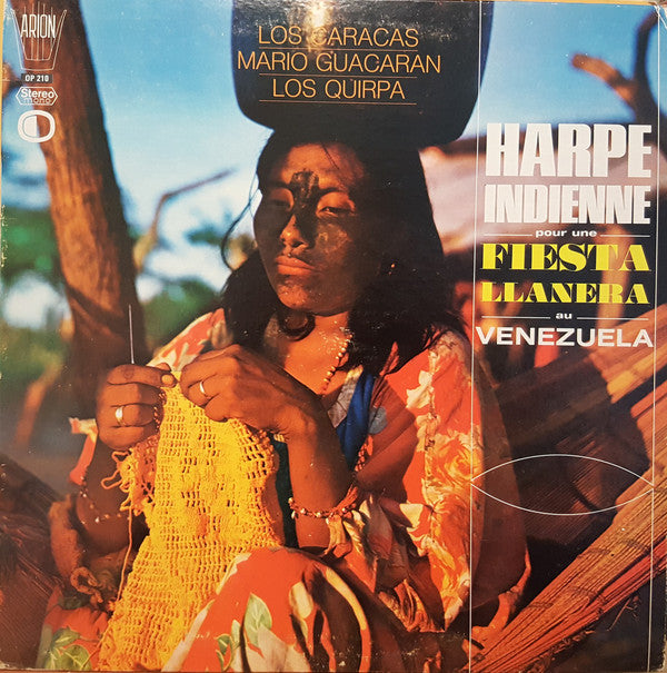 Los Caracas, Mario Guacaran, Los Quirpa / Harpe Indienne Pour Une Fiesta Llanera Au Venezuela - LP (used)