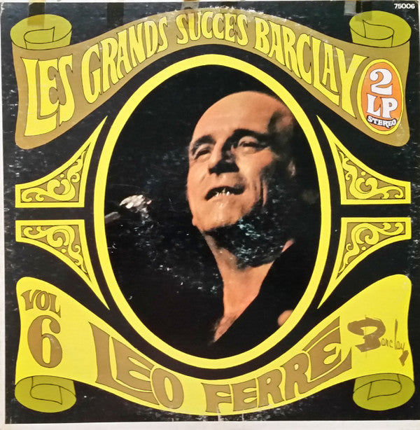Léo Ferré / Les Grands Succès Barclay Vol 6 - 2LP Used