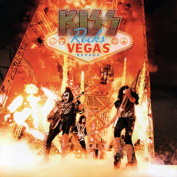 Kiss – Kiss Rocks Vegas - 2LP + DVD