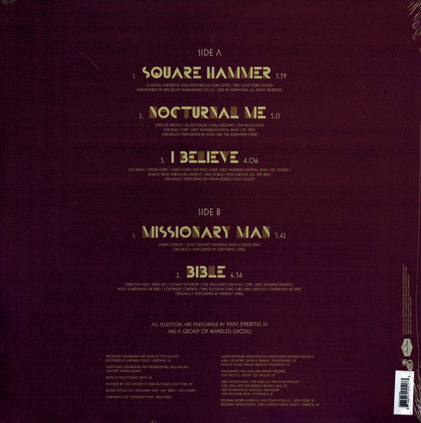 Ghost / Popestar - LP