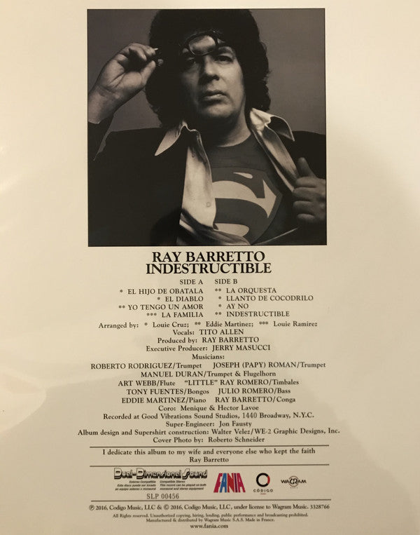 Ray Barretto / Indestructible - LP