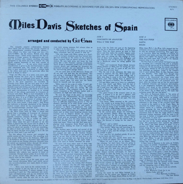 Miles Davis / Sketches Of Spain - LP USED