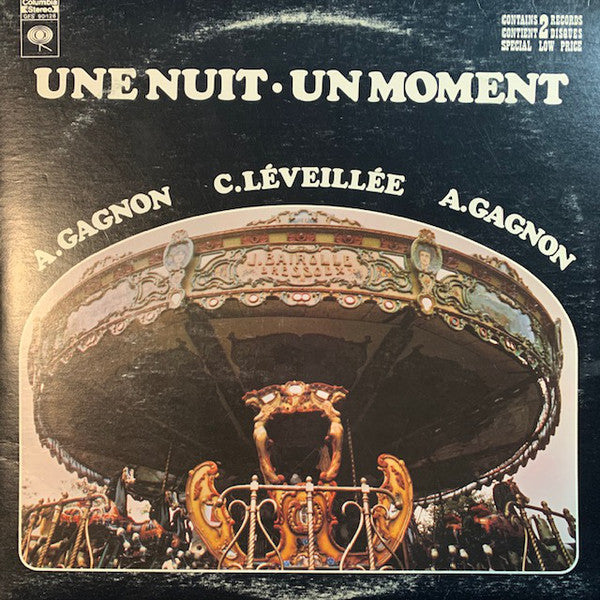 Andre Gagnon & Claude Leveillee / Une Nuit - Un Moment - 2LP Used