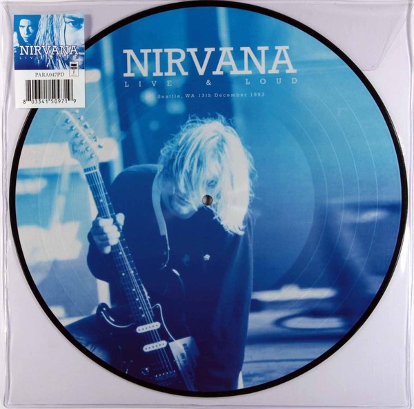 Nirvana / Live & Loud - Seattle, WA, 13th December 1993 - LP PICTURE DISC UNOFFICIAL