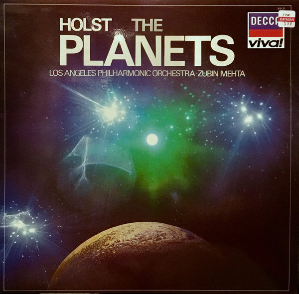 Holst, Los Angeles Philharmonic Orchestra, Zubin Mehta / The Planets - Les Planètes - Die Planeten - LP Used