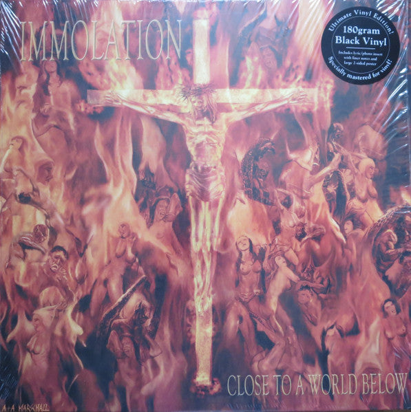 Immolation / Close To A World Below- LP