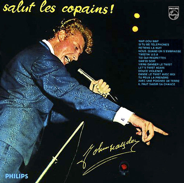 Johnny Hallyday / Salut Les Copains! - LP Used