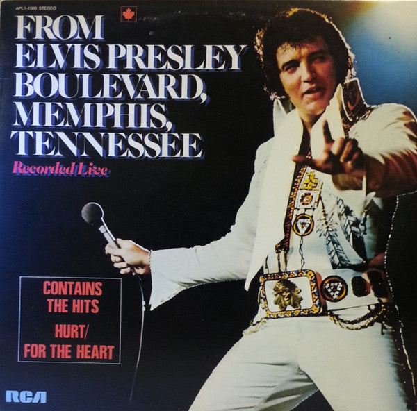 Elvis Presley / De Elvis Presley Boulevard, Memphis, Tennessee - LP Occasion