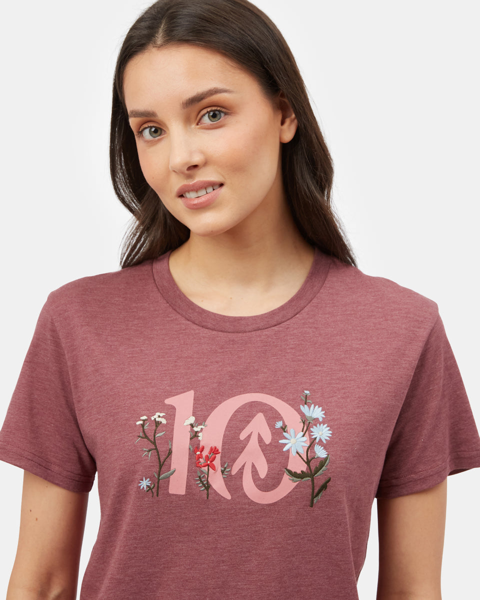 Floral Logo T-Shirt