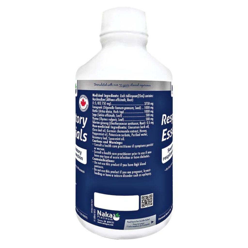 Naka Platinum RESPIRATORY ESSENTIALS, 250ml