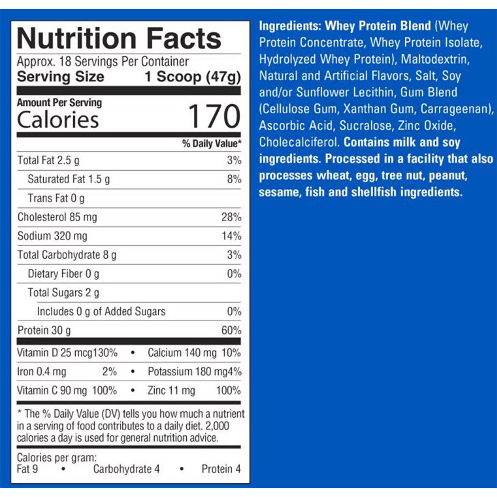 Six Star 100% WHEY PROTEIN+, 1.8lb