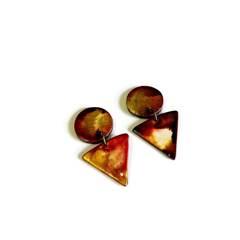 Handmade Autumn Leaf Charm Necklace Handmade