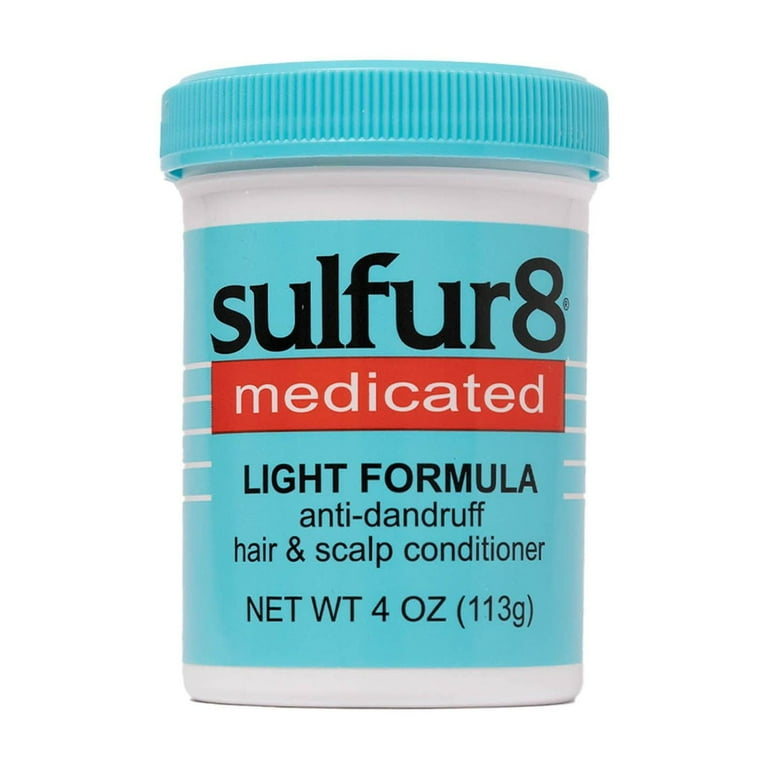 SULFUR 8 SOIN CAPILLAIRE ET DU CUIR CHEVELU FORMULE LÉGÈRE 4OZ